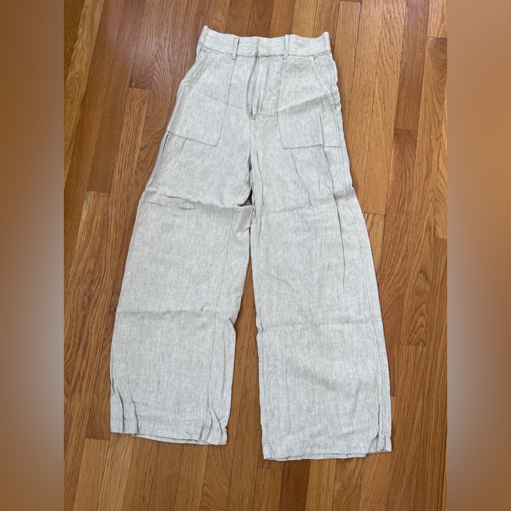 Abercrombie & Fitch Men's Cargo Pants - Light Gray
